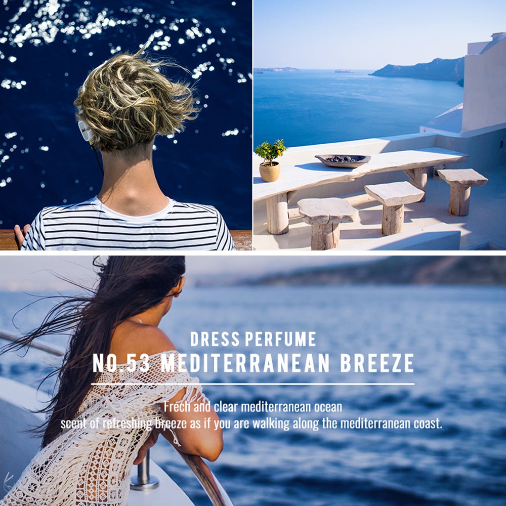 Dress Perfume No.53 Mediterranean Breeze | OVER N OVER BEAUTY