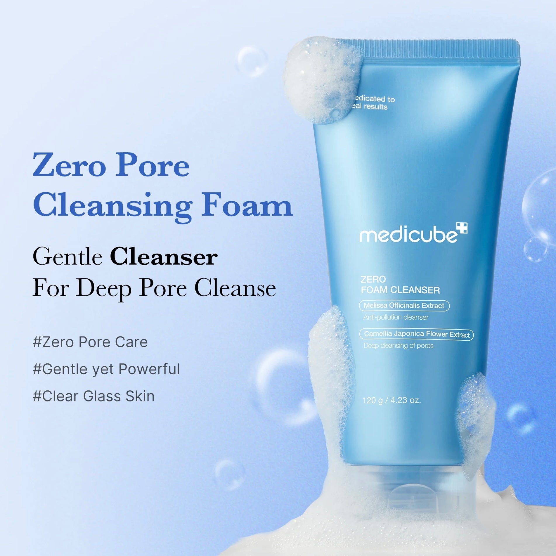 Zero Foam Cleanser | OVER N OVER BEAUTY